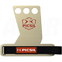 Los mejores  - PICSIL Azor 3H Calleras para Crossfit Grips 3 Agujeros Agarre y Protector de Mano o Guantes para Gimnasia Unisex para…